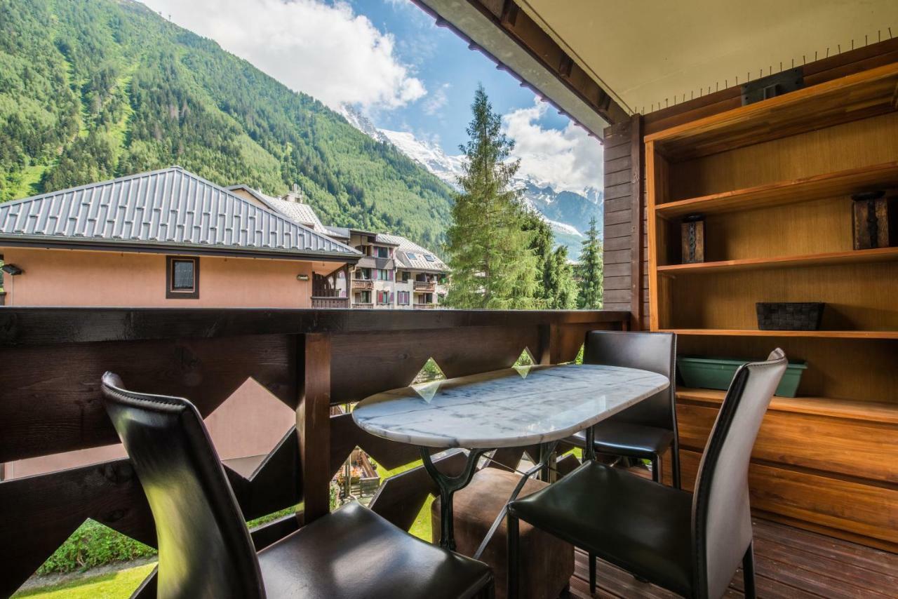 Studio Chamonix Centre With Mont-Blanc View Appartement Buitenkant foto