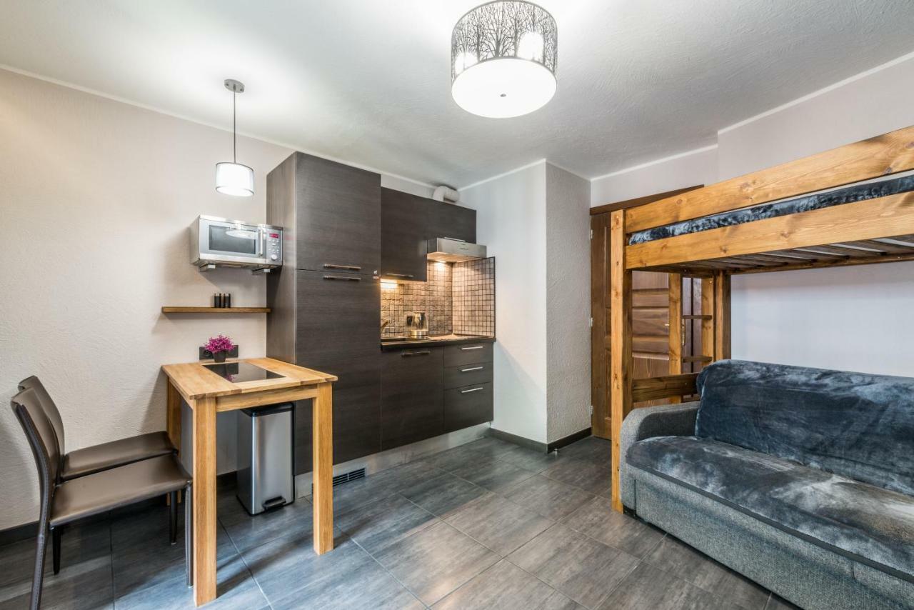 Studio Chamonix Centre With Mont-Blanc View Appartement Buitenkant foto